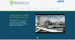 Desktop Screenshot of biofishency.com